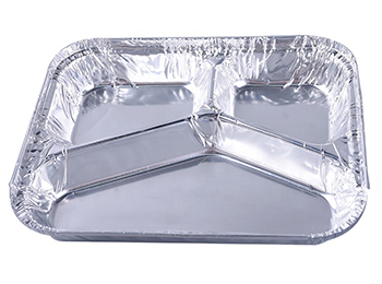 Compartment aluminum foil containers MT-3C230