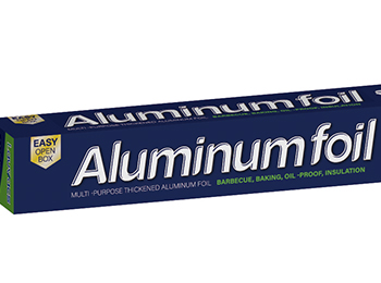 Food packing aluminum foil