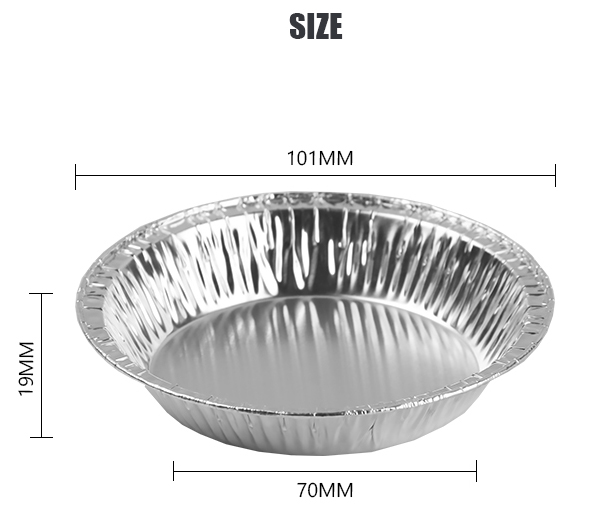 Round foil take-out pan MT-R101