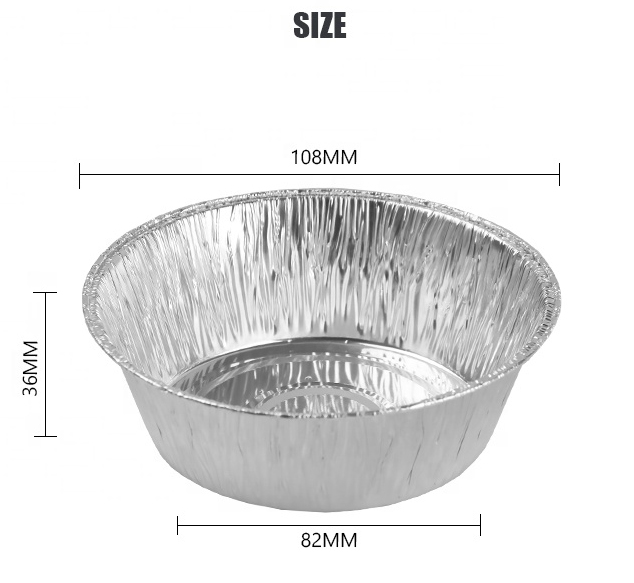 Round foil take-out pan MT-R108