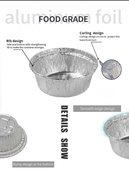 Round foil take-out pan MT-R120B