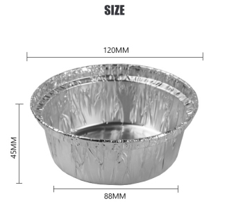 Round foil take-out pan MT-R120B