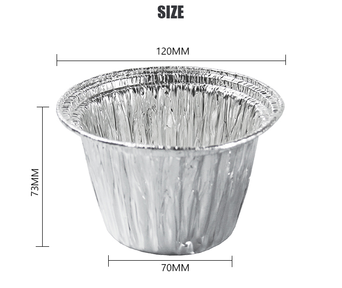 Round foil take-out pan MT-R120A