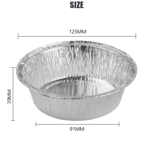 Round foil take-out pan MT-R125