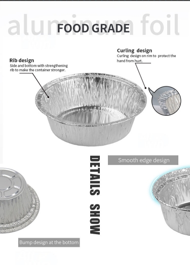 Round foil take-out pan MT-R165