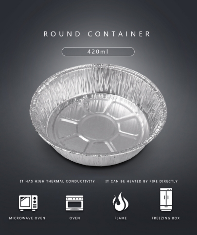 Round foil take-out pan MT-R147