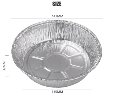 Round foil take-out pan MT-R147