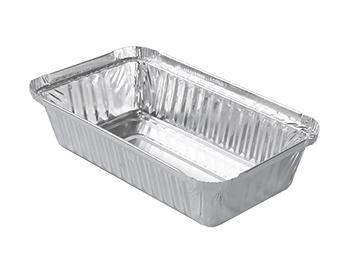 Oblong aluminum foil container mt-RE190