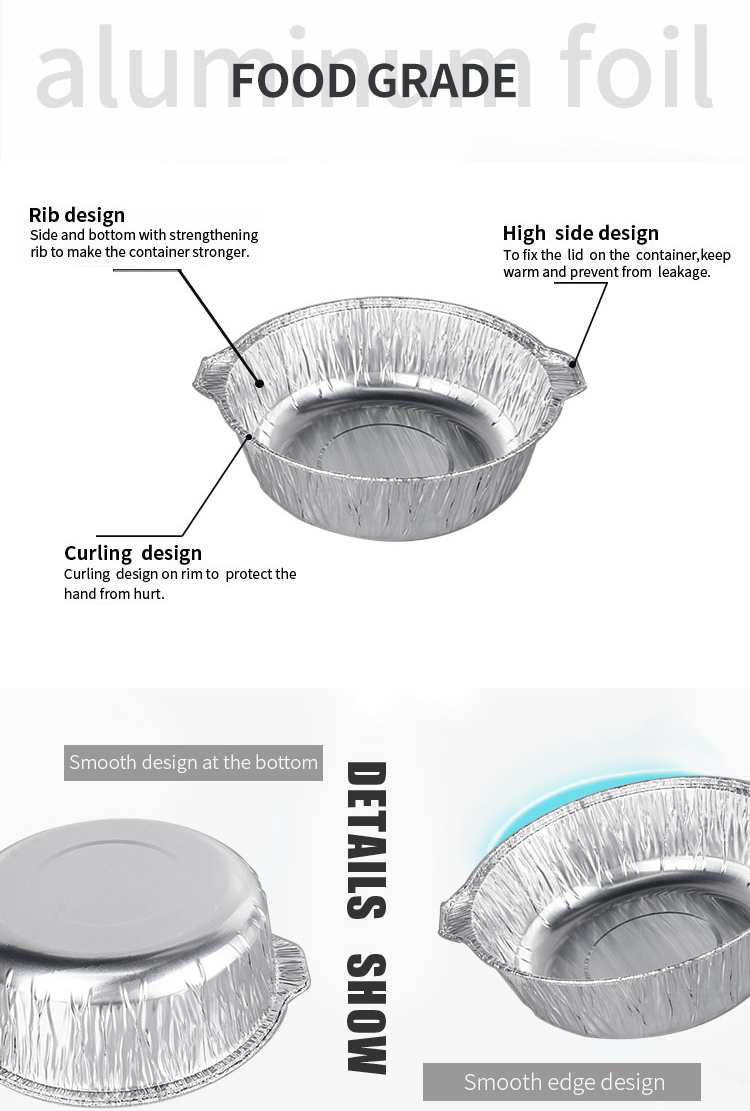 Aluminum foil pots MT-POT390