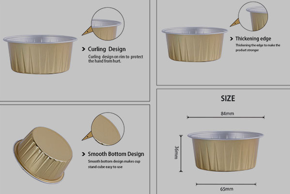 Foil cups MT-RC84