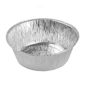 Round aluminum foil pan