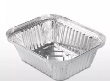 MT-450ml Rectangular aluminum foil container