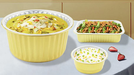 Take-out promotes the development of aluminum foil lunch boxes