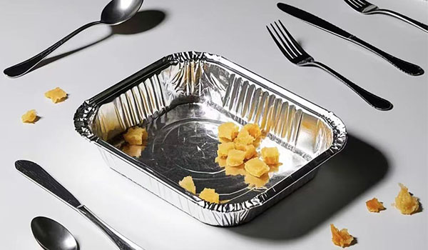 Aluminum foil lunch boxes are suitable for both airline catering and home catering