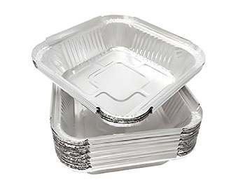 MT-SQ160 Rectangular aluminum foil container