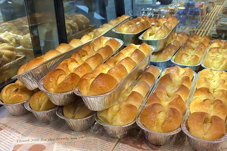 Aluminum foil container produced by us from the first-person perspective of a bakery owner