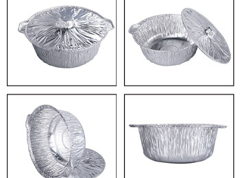 Disposable Aluminum Foil Pot for Catering and Takeout Food Packaging